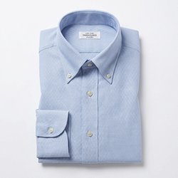 まい様 シャツ サックス サックス | 淡いブルー アーカイブ - 高級フルオーダーシャツ 専門店