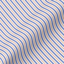 [DJA] 170番双糸オルタネイトストライプ-オレンジ×ブルー #41607_写真1