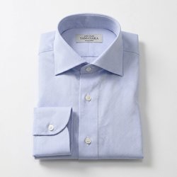[トーマス ジャーニー]  100番双糸ツイル-サックス（うすいブルー） #5544_写真3