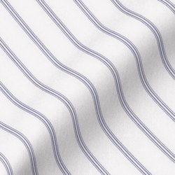 Albini | アルビニ [アルビニ] ストライプ-ネイビー #6804 オーダーシャツ生地