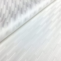 GETZNER | ゲッツナー [ゲッツナー] ブロックジャカード-ホワイト #8537 オーダーシャツ生地