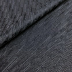 GETZNER | ゲッツナー [ゲッツナー] ブロックジャカード-ブラック #8541 オーダーシャツ生地